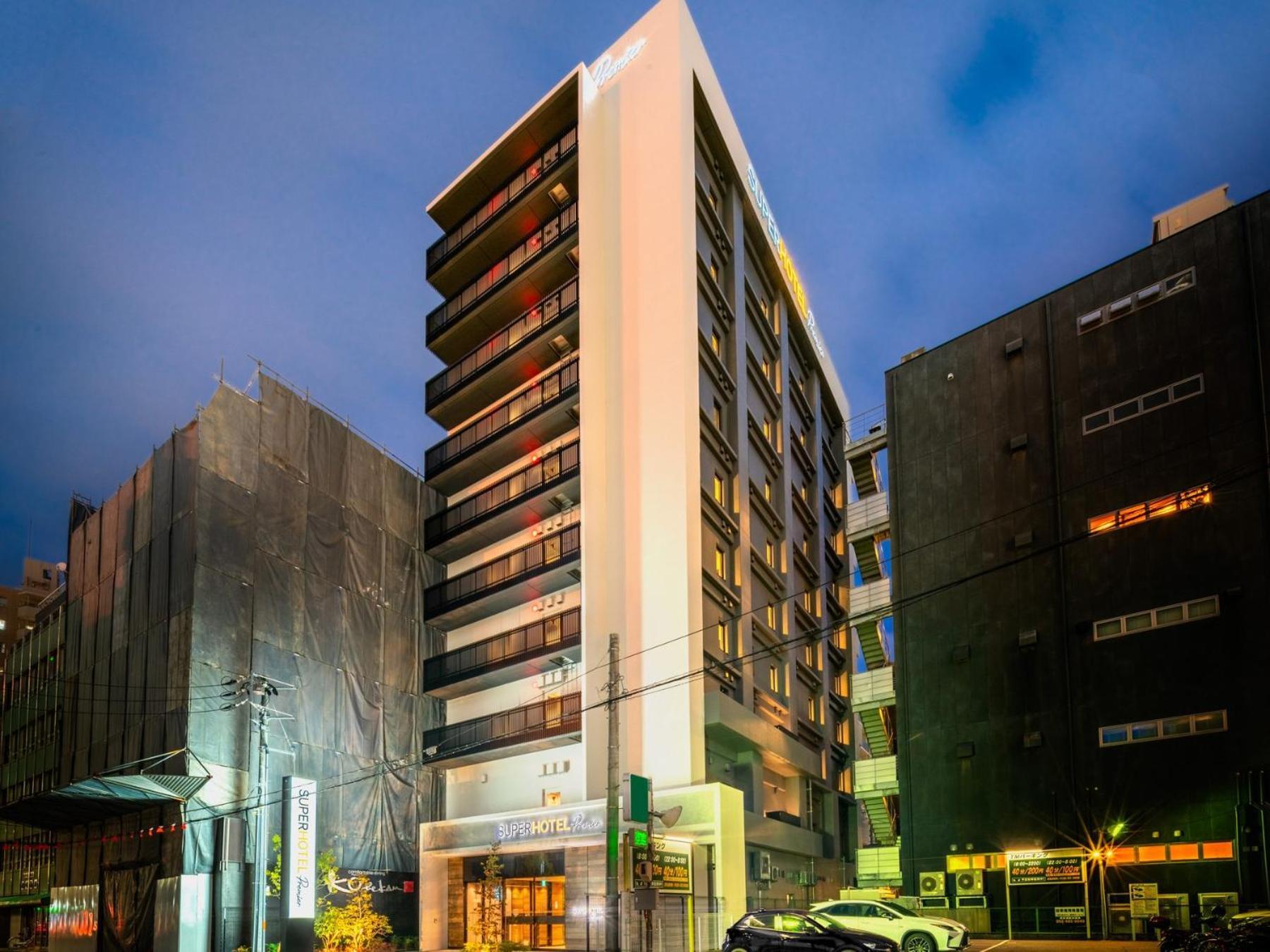 Super Hotel Premier Nagoya Sakuradoriguchi Minamisotoboricho Buitenkant foto